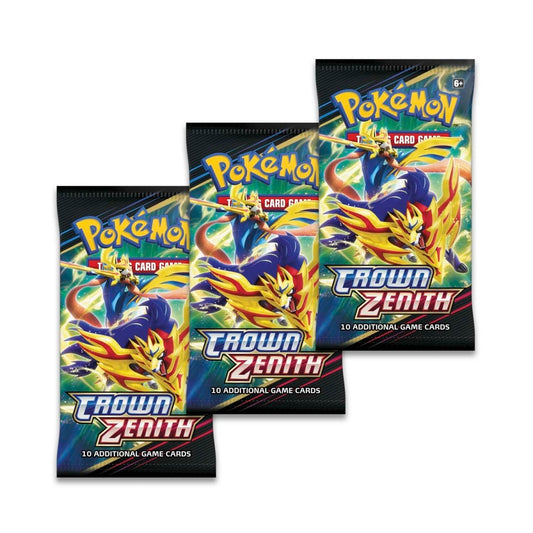 !!!!![OPENED LIVE]!!!!!  ~~  PokéMon Crown Zenith (5) Booster Packs