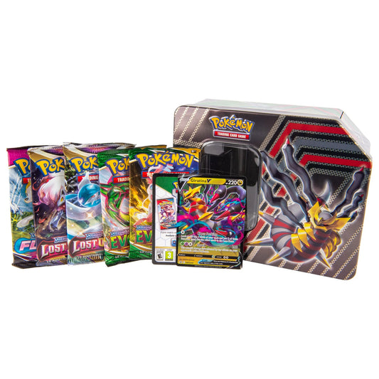 !!!!!![OPENED LIVE]!!!!!!    ~~   Pokemon Trading Card Games Hidden Potential Tin Giratina V